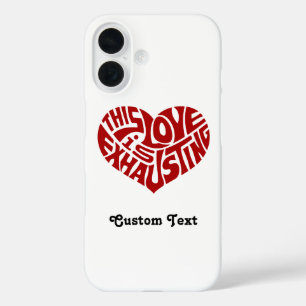 Liebe iPhone 16 Hülle