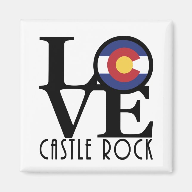 LIEBE Castle Rock Magnet (Vorne)
