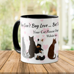 Liebe Cat Rescue Tasse
