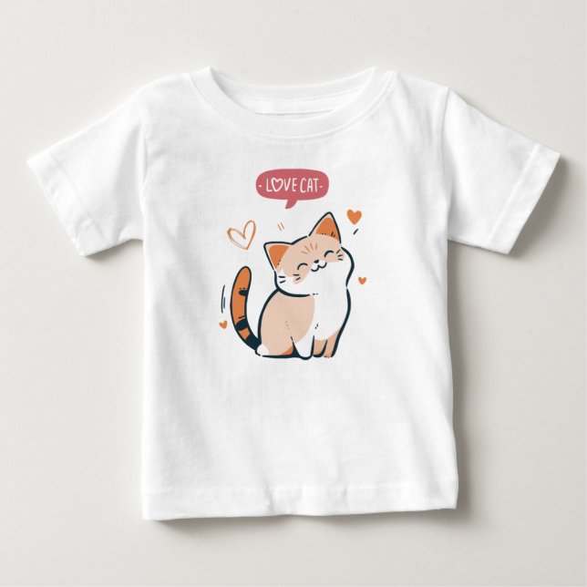 Liebe Cat T - Shirt (Vorderseite)