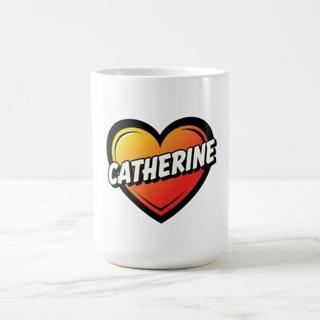 Liebe Catherine Kaffeetasse (Mittel)