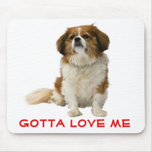 Liebe Cavalier King Charles Spaniel Welpenhund Mousepad