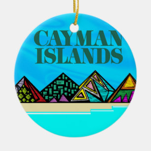 Liebe Caymans Keramik Ornament