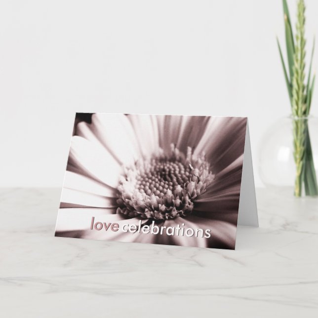 Liebe Celebrations Card Karte (Vorderseite)
