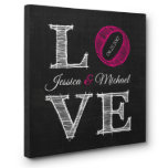 Liebe Chalkboard Letts Art Couples Leinwand Unters<br><div class="desc">Dieses einzigartige Design der Leinwand ist auf der Artist Matte Leinwand gedruckt und handgestreckt auf einem 3/4? Holzrahmen von unserem eigenen Papierblast-Team.

Leinwand Wandkunst ist bereit,  mit einem Sägezahnhalter zu hängen. Es wird ein tolles Hochzeitsgeschenk oder ein Jubiläum!</div>