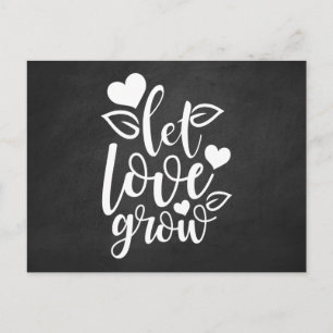 Liebe Chalkboard Vintag Miss Sie denken Sie an Sie Postkarte