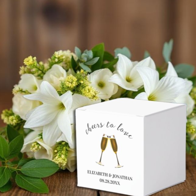 Liebe Champagnerbrille Geschenkschachtel (Von Creator hochgeladen)