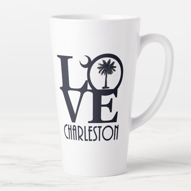 LIEBE Charleston Tall Milchtasse (Rechts)
