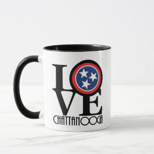 LIEBE Chattanooga Tennessee 15oz Tasse