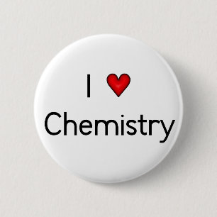 Liebe-Chemie-Knopf Button