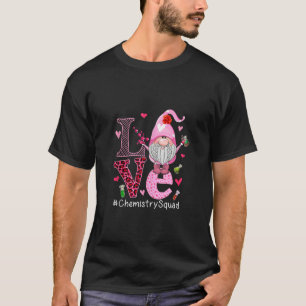LIEBE Chemistry Squad Niedlich Happy Valentine's D T-Shirt