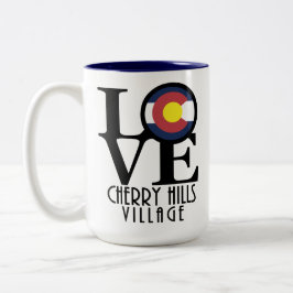 LIEBE Cherry Hills Village 15oz Zweifarbige Tasse