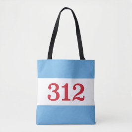 Liebe Chicago | Beutel | TASCHE | Gebietscode 312