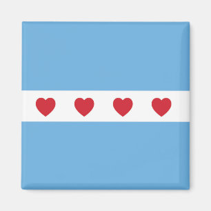 Liebe Chicago Magnet