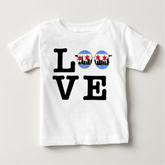 LIEBE chicaGOggles Baby-Shirt Baby T-shirt