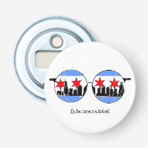 LIEBE chicaGOggles Magnet