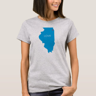Liebe Chicagos Illinois dieser Stadt-T - Shirt