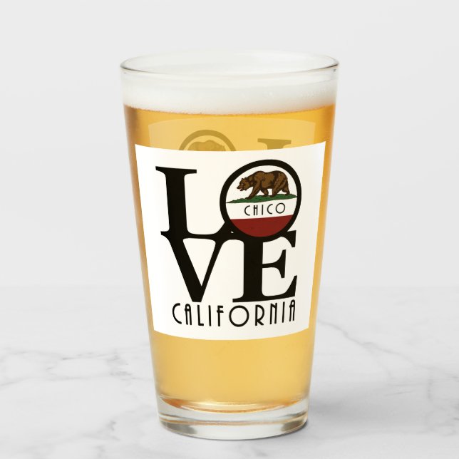 LIEBE Chico California Glas (Vorne (Gefüllt))