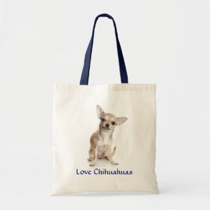 Liebe Chihuahuas Leinwand Haushalt Tragetasche