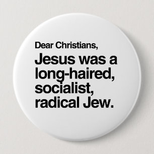 LIEBE CHRISTEN JESUS WAREN EIN JUDE - .PNG BUTTON