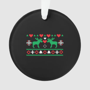 Liebe Christmas Ugly Ornament