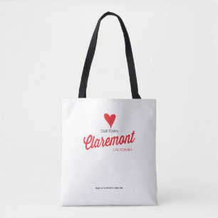 Liebe Claremont CA - Tote Bag