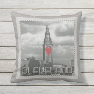 Liebe CLEVELAND Kissen Für Draußen