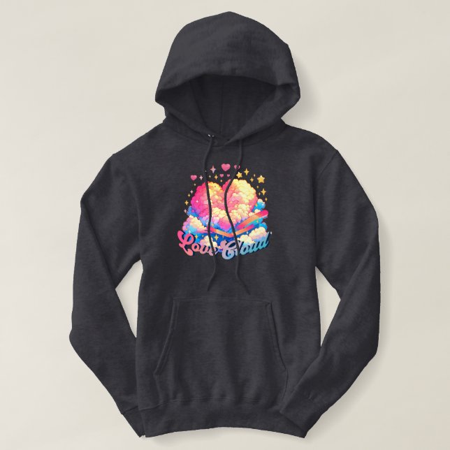 Liebe Cloud Hoodie (Design vorne)