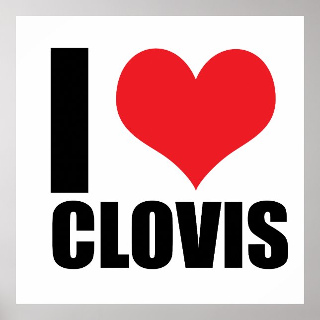 Liebe Clovis Poster (Vorne)