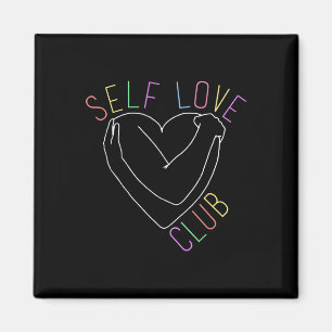 Liebe Club Mental Health Awareness Line Art zu Sup Magnet