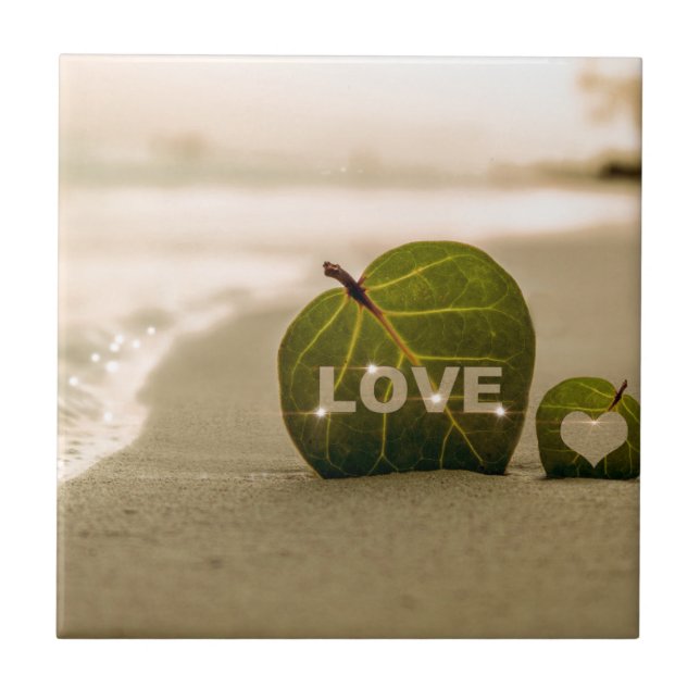 Liebe Coast Love Fliese (Vorderseite)