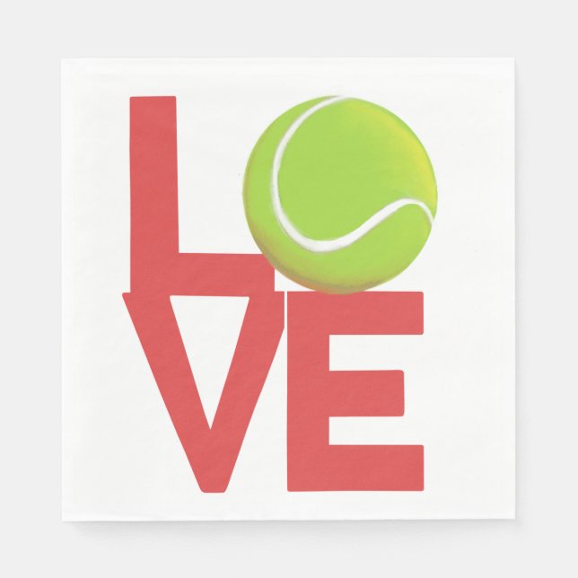 Liebe Cocktail Napkins Serviette (Vorderseite)