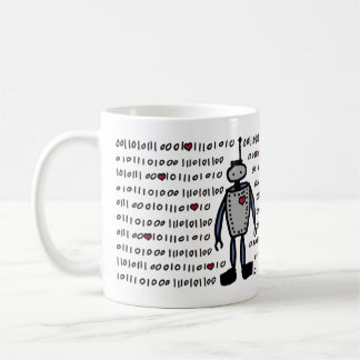 Liebe-Code-Tasse Kaffeetasse