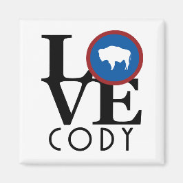 LIEBE Cody Wyoming Magnet