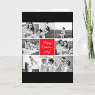 Liebe Collage Paar Foto Frohen Valentinstag T Karte