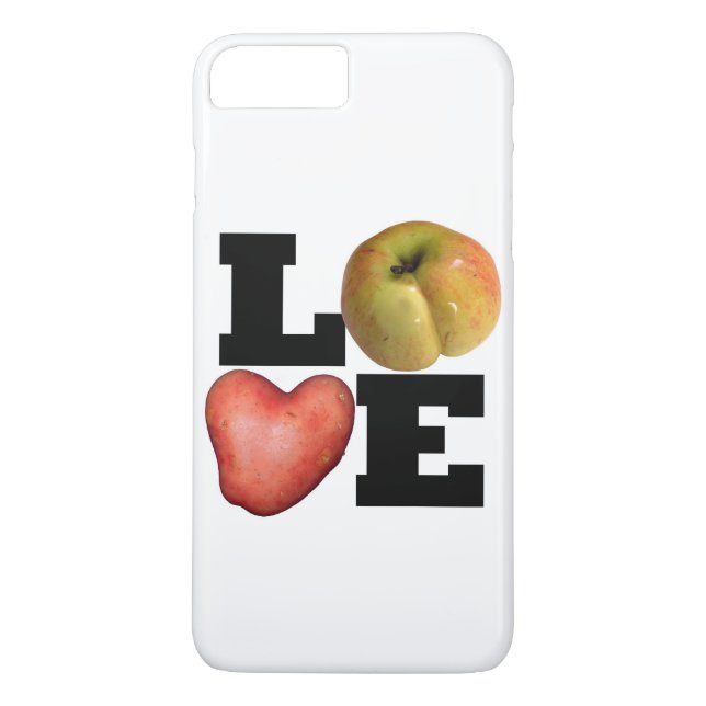 LIEBE Collection Apple Potato iPhone Fall Case-Mate iPhone Hülle (Rückseite)