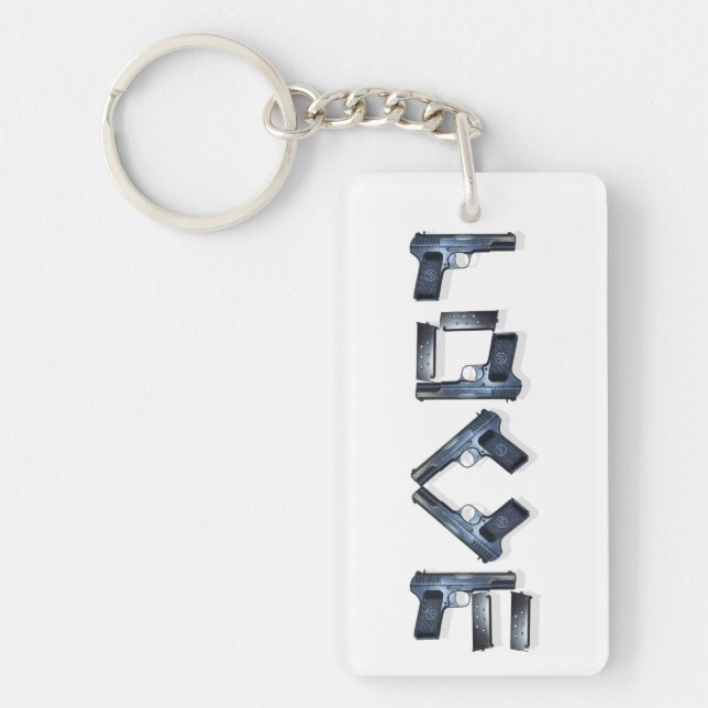 LIEBE Collection - mit schattigem doppelseitigem S Schlüsselanhänger (Vorderseite)