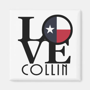 LIEBE Collin Texas Magnet