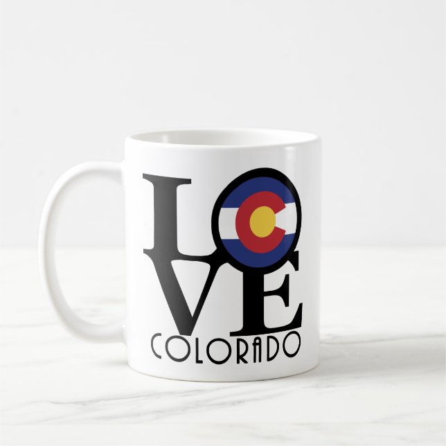 LIEBE Colorado 11oz Kaffeetasse (Links)