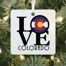 LIEBE Colorado Ornament Aus Metall