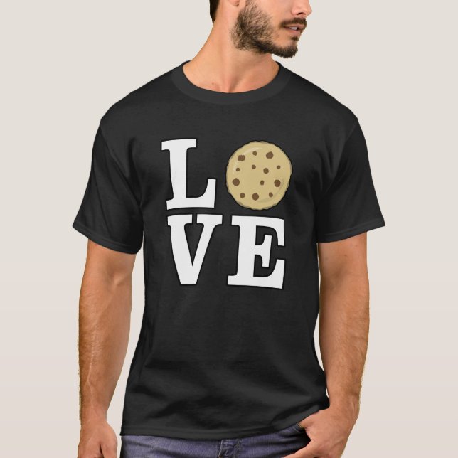 Liebe Cookie - Funny T-Shirt (Vorderseite)