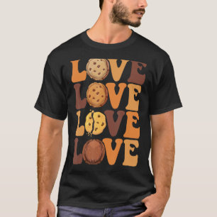 Liebe Cookies Scout für Girls Bakery Bakes Cookies T-Shirt