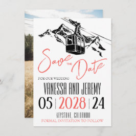 Liebe Coral Save The Date