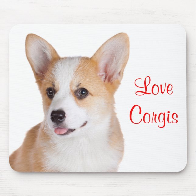 Liebe Corgis Mauspad (Vorne)