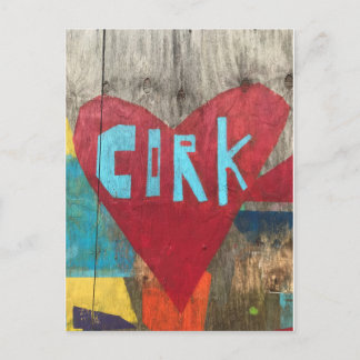 Liebe Cork Ireland Post Card Postkarte