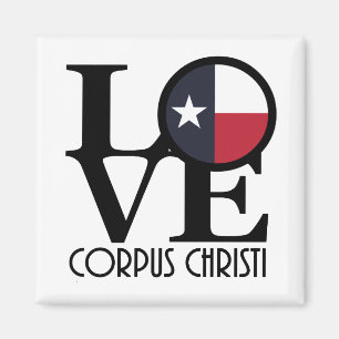 LIEBE Corpus Christi Texas Magnet