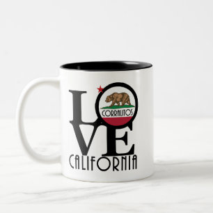 LIEBE Corralitos 11oz Zwei-Tonen-Kaffee-Tasse Zweifarbige Tasse