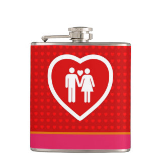 Liebe Couple Flachmann