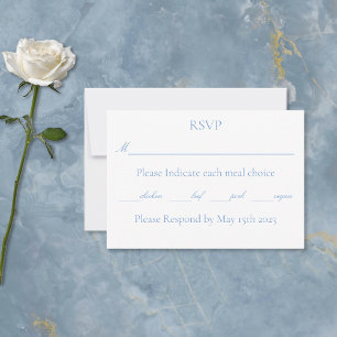 Liebe Couple RSVP Karte