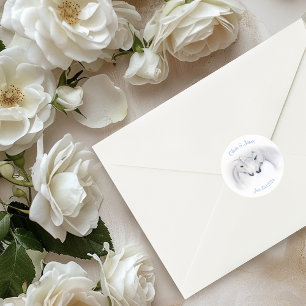 Liebe Couple Runder Aufkleber